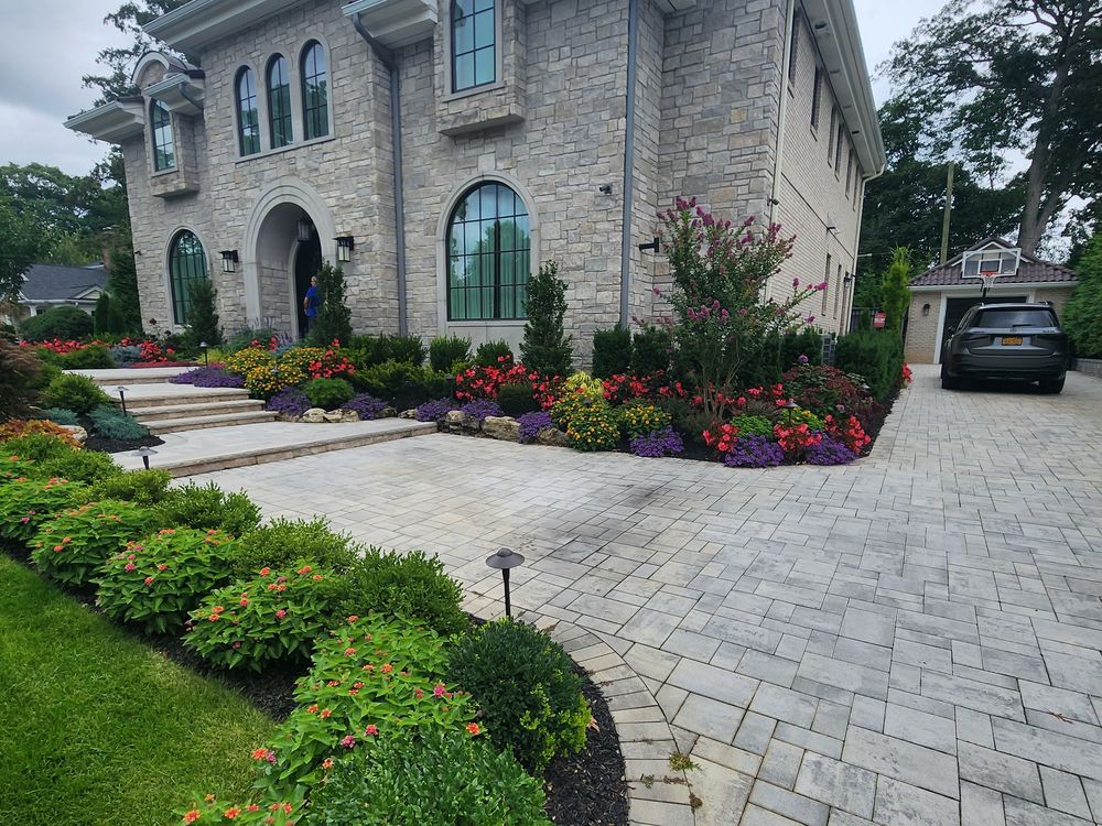 Stone residence with arched windows treated by Pellikal
